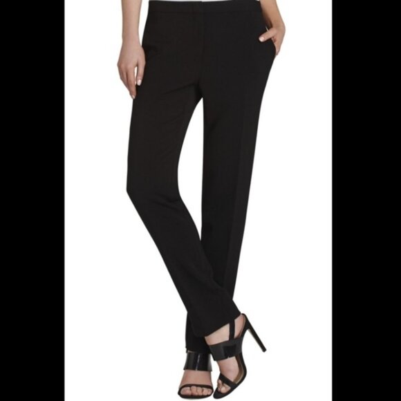 BCBGMAXAZRIA Tarik Trouser Pants Black XS RND2F204 - Picture 1 of 8